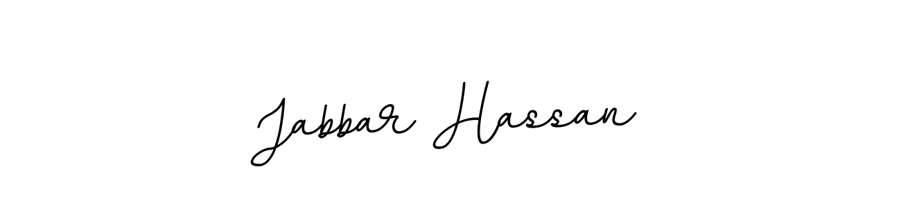 if you are searching for the best signature style for your name Jabbar Hassan. so please give up your signature search. here we have designed multiple signature styles  using BallpointsItalic-DORy9. Jabbar Hassan signature style 11 images and pictures png