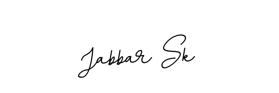 Design your own signature with our free online signature maker. With this signature software, you can create a handwritten (BallpointsItalic-DORy9) signature for name Jabbar Sk. Jabbar Sk signature style 11 images and pictures png