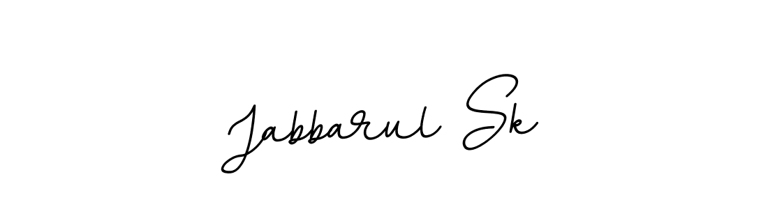 Design your own signature with our free online signature maker. With this signature software, you can create a handwritten (BallpointsItalic-DORy9) signature for name Jabbarul Sk. Jabbarul Sk signature style 11 images and pictures png