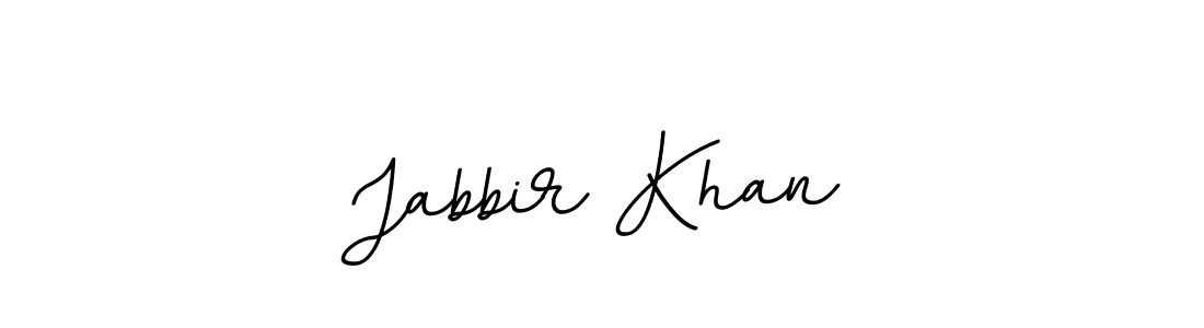 Create a beautiful signature design for name Jabbir Khan. With this signature (BallpointsItalic-DORy9) fonts, you can make a handwritten signature for free. Jabbir Khan signature style 11 images and pictures png