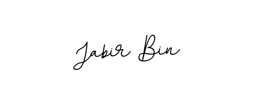 Design your own signature with our free online signature maker. With this signature software, you can create a handwritten (BallpointsItalic-DORy9) signature for name Jabir Bin. Jabir Bin signature style 11 images and pictures png