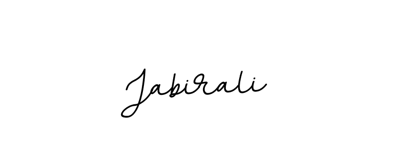 You should practise on your own different ways (BallpointsItalic-DORy9) to write your name (Jabirali) in signature. don't let someone else do it for you. Jabirali signature style 11 images and pictures png