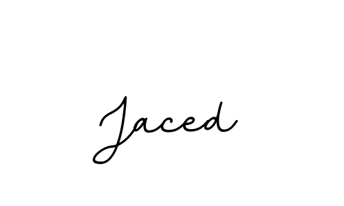 How to make Jaced signature? BallpointsItalic-DORy9 is a professional autograph style. Create handwritten signature for Jaced name. Jaced signature style 11 images and pictures png