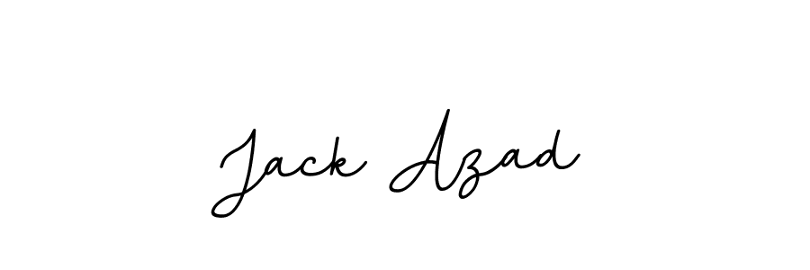 Make a beautiful signature design for name Jack Azad. With this signature (BallpointsItalic-DORy9) style, you can create a handwritten signature for free. Jack Azad signature style 11 images and pictures png