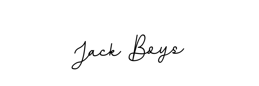 Make a beautiful signature design for name Jack Boys. With this signature (BallpointsItalic-DORy9) style, you can create a handwritten signature for free. Jack Boys signature style 11 images and pictures png