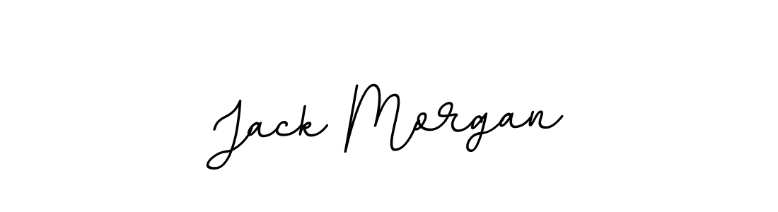 How to make Jack Morgan name signature. Use BallpointsItalic-DORy9 style for creating short signs online. This is the latest handwritten sign. Jack Morgan signature style 11 images and pictures png