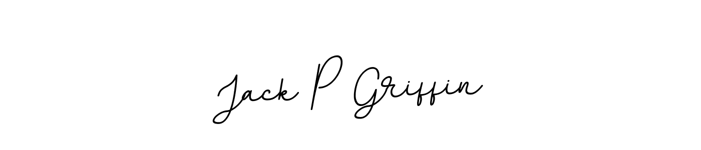 if you are searching for the best signature style for your name Jack P Griffin. so please give up your signature search. here we have designed multiple signature styles  using BallpointsItalic-DORy9. Jack P Griffin signature style 11 images and pictures png