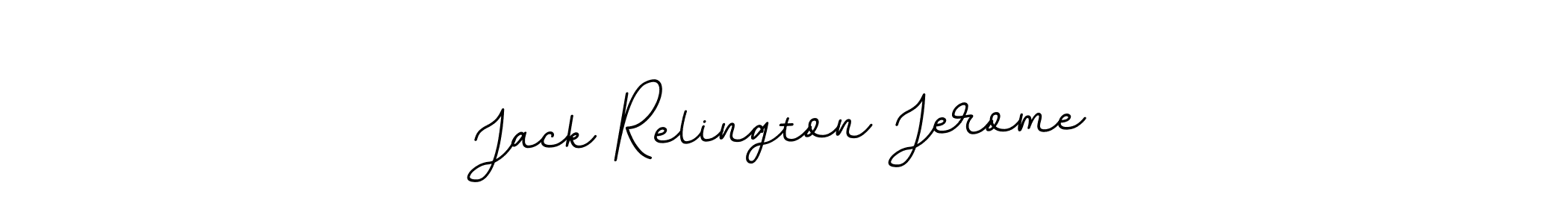 Jack Relington Jerome stylish signature style. Best Handwritten Sign (BallpointsItalic-DORy9) for my name. Handwritten Signature Collection Ideas for my name Jack Relington Jerome. Jack Relington Jerome signature style 11 images and pictures png