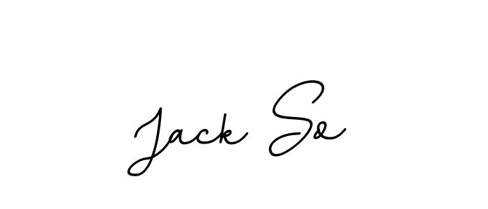 if you are searching for the best signature style for your name Jack So. so please give up your signature search. here we have designed multiple signature styles  using BallpointsItalic-DORy9. Jack So signature style 11 images and pictures png