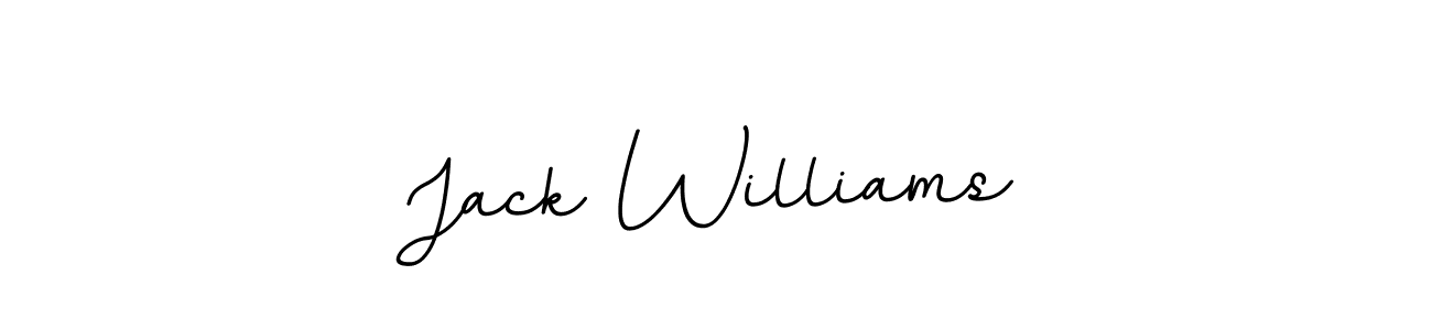 Create a beautiful signature design for name Jack Williams. With this signature (BallpointsItalic-DORy9) fonts, you can make a handwritten signature for free. Jack Williams signature style 11 images and pictures png