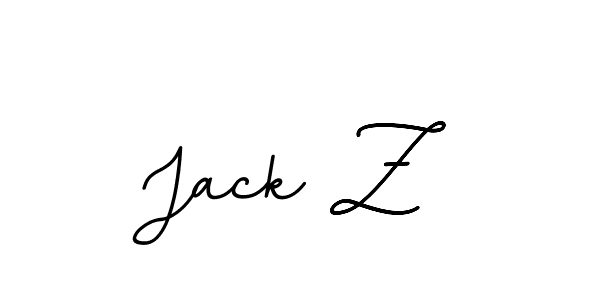 The best way (BallpointsItalic-DORy9) to make a short signature is to pick only two or three words in your name. The name Jack Z include a total of six letters. For converting this name. Jack Z signature style 11 images and pictures png