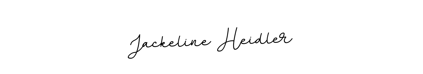 if you are searching for the best signature style for your name Jackeline Heidler. so please give up your signature search. here we have designed multiple signature styles  using BallpointsItalic-DORy9. Jackeline Heidler signature style 11 images and pictures png