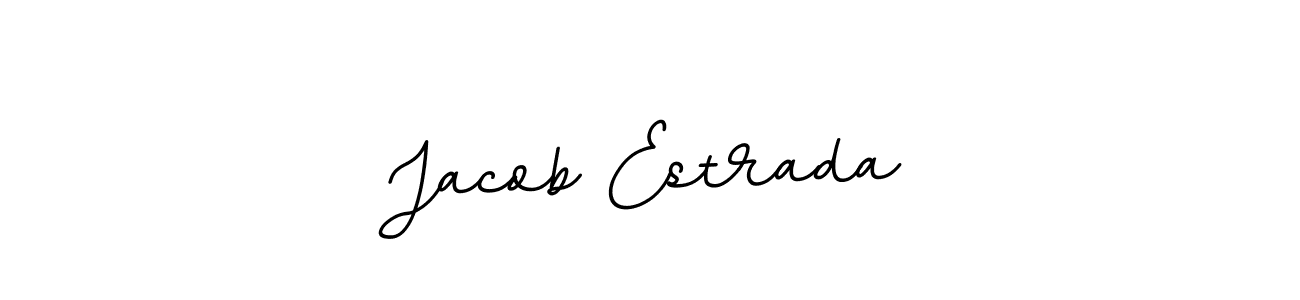 Use a signature maker to create a handwritten signature online. With this signature software, you can design (BallpointsItalic-DORy9) your own signature for name Jacob Estrada. Jacob Estrada signature style 11 images and pictures png