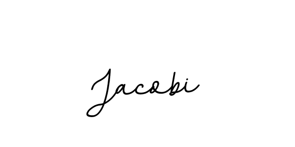 Use a signature maker to create a handwritten signature online. With this signature software, you can design (BallpointsItalic-DORy9) your own signature for name Jacobi. Jacobi signature style 11 images and pictures png