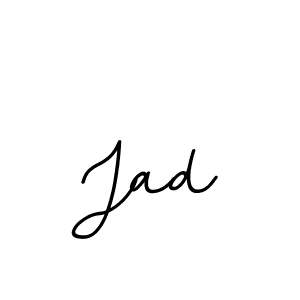 Create a beautiful signature design for name Jad. With this signature (BallpointsItalic-DORy9) fonts, you can make a handwritten signature for free. Jad signature style 11 images and pictures png