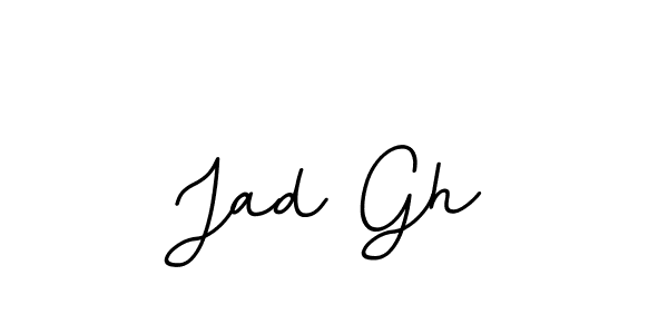 if you are searching for the best signature style for your name Jad Gh. so please give up your signature search. here we have designed multiple signature styles  using BallpointsItalic-DORy9. Jad Gh signature style 11 images and pictures png