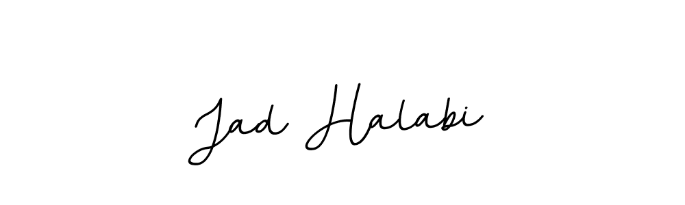 Jad Halabi stylish signature style. Best Handwritten Sign (BallpointsItalic-DORy9) for my name. Handwritten Signature Collection Ideas for my name Jad Halabi. Jad Halabi signature style 11 images and pictures png