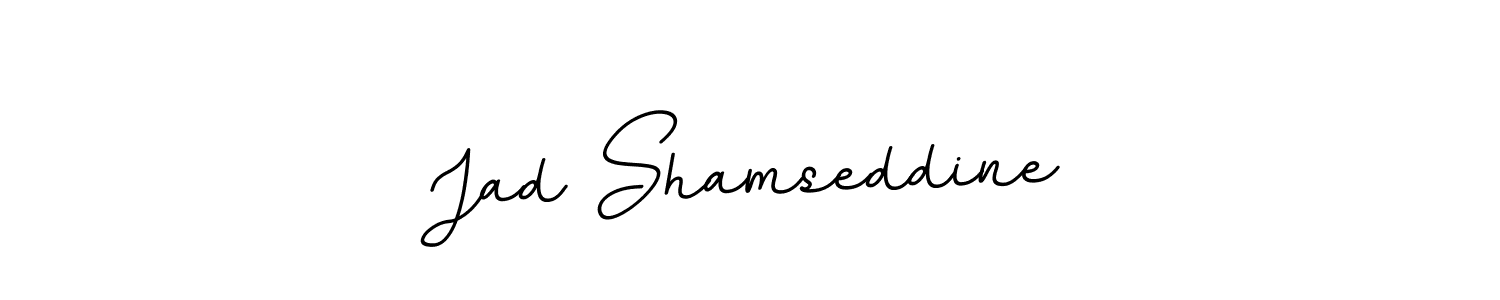 Also we have Jad Shamseddine name is the best signature style. Create professional handwritten signature collection using BallpointsItalic-DORy9 autograph style. Jad Shamseddine signature style 11 images and pictures png