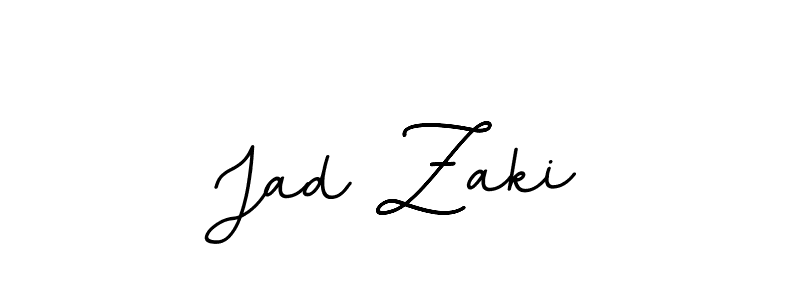 Similarly BallpointsItalic-DORy9 is the best handwritten signature design. Signature creator online .You can use it as an online autograph creator for name Jad Zaki. Jad Zaki signature style 11 images and pictures png