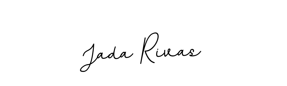 Make a beautiful signature design for name Jada Rivas. With this signature (BallpointsItalic-DORy9) style, you can create a handwritten signature for free. Jada Rivas signature style 11 images and pictures png