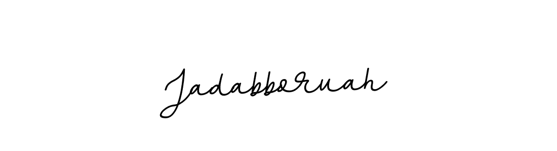 Once you've used our free online signature maker to create your best signature BallpointsItalic-DORy9 style, it's time to enjoy all of the benefits that Jadabboruah name signing documents. Jadabboruah signature style 11 images and pictures png