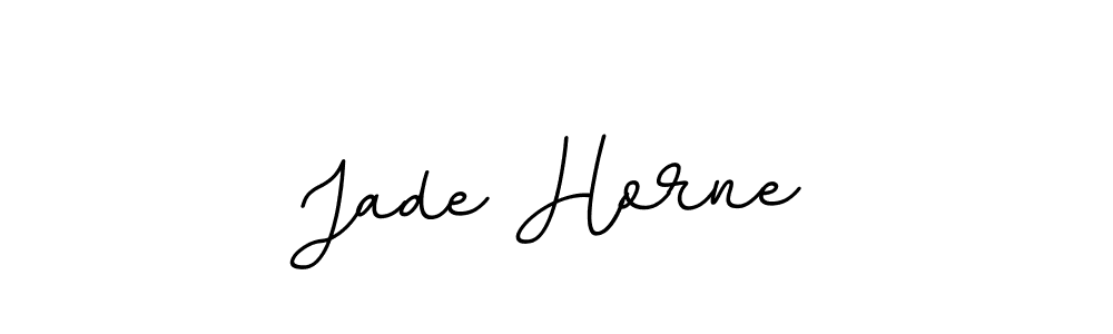 Jade Horne stylish signature style. Best Handwritten Sign (BallpointsItalic-DORy9) for my name. Handwritten Signature Collection Ideas for my name Jade Horne. Jade Horne signature style 11 images and pictures png