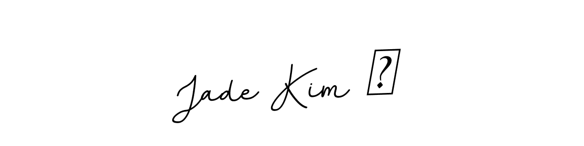 It looks lik you need a new signature style for name Jade Kim ◇. Design unique handwritten (BallpointsItalic-DORy9) signature with our free signature maker in just a few clicks. Jade Kim ◇ signature style 11 images and pictures png