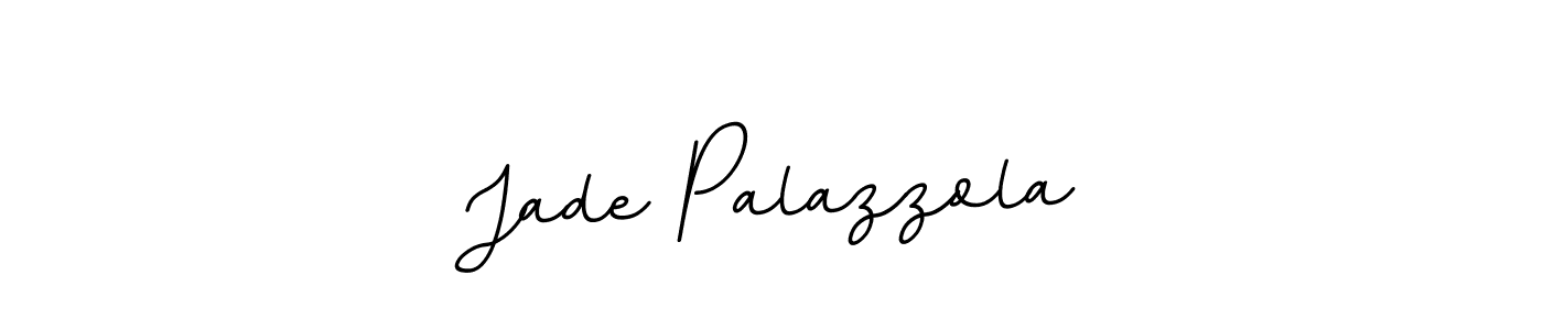 Create a beautiful signature design for name Jade Palazzola. With this signature (BallpointsItalic-DORy9) fonts, you can make a handwritten signature for free. Jade Palazzola signature style 11 images and pictures png