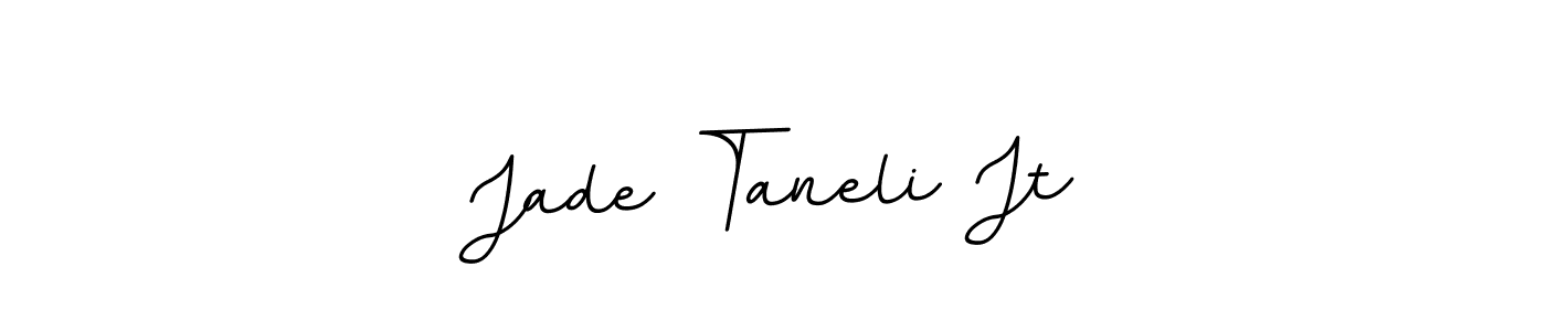 It looks lik you need a new signature style for name Jade Taneli Jt. Design unique handwritten (BallpointsItalic-DORy9) signature with our free signature maker in just a few clicks. Jade Taneli Jt signature style 11 images and pictures png