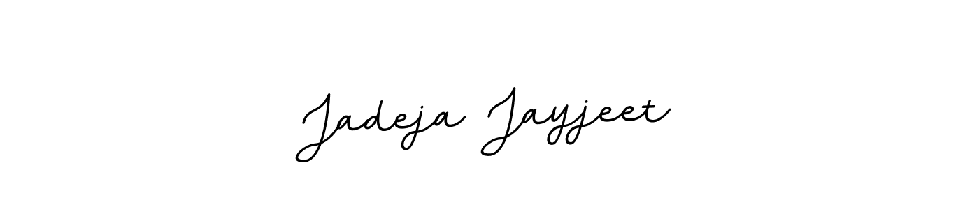 Create a beautiful signature design for name Jadeja Jayjeet. With this signature (BallpointsItalic-DORy9) fonts, you can make a handwritten signature for free. Jadeja Jayjeet signature style 11 images and pictures png