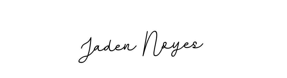 How to make Jaden Noyes name signature. Use BallpointsItalic-DORy9 style for creating short signs online. This is the latest handwritten sign. Jaden Noyes signature style 11 images and pictures png