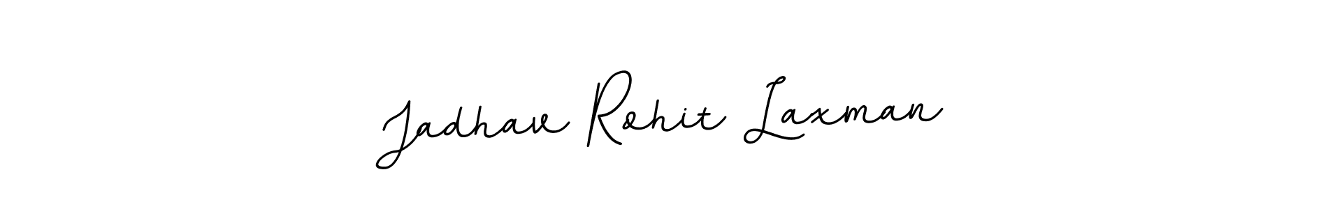 Use a signature maker to create a handwritten signature online. With this signature software, you can design (BallpointsItalic-DORy9) your own signature for name Jadhav Rohit Laxman. Jadhav Rohit Laxman signature style 11 images and pictures png