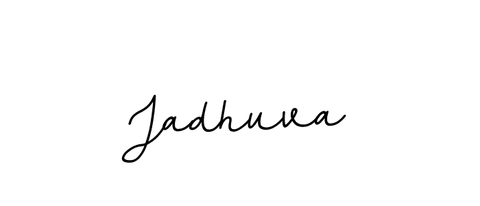 Create a beautiful signature design for name Jadhuva. With this signature (BallpointsItalic-DORy9) fonts, you can make a handwritten signature for free. Jadhuva signature style 11 images and pictures png