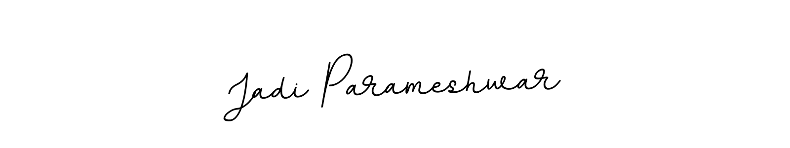 if you are searching for the best signature style for your name Jadi Parameshwar. so please give up your signature search. here we have designed multiple signature styles  using BallpointsItalic-DORy9. Jadi Parameshwar signature style 11 images and pictures png