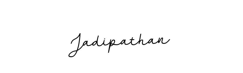 Jadipathan stylish signature style. Best Handwritten Sign (BallpointsItalic-DORy9) for my name. Handwritten Signature Collection Ideas for my name Jadipathan. Jadipathan signature style 11 images and pictures png