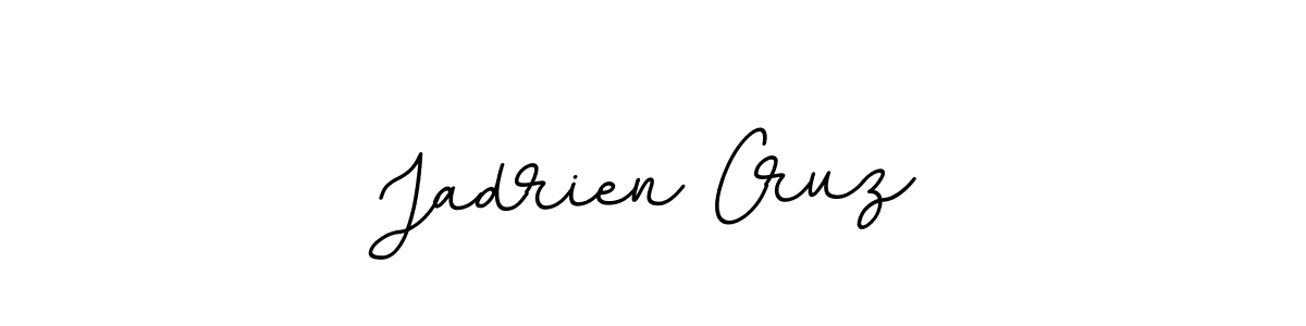 Create a beautiful signature design for name Jadrien Cruz. With this signature (BallpointsItalic-DORy9) fonts, you can make a handwritten signature for free. Jadrien Cruz signature style 11 images and pictures png