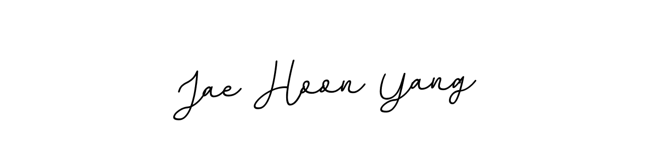 Also You can easily find your signature by using the search form. We will create Jae Hoon Yang name handwritten signature images for you free of cost using BallpointsItalic-DORy9 sign style. Jae Hoon Yang signature style 11 images and pictures png