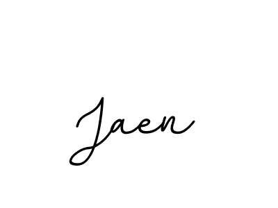 Make a beautiful signature design for name Jaen. With this signature (BallpointsItalic-DORy9) style, you can create a handwritten signature for free. Jaen signature style 11 images and pictures png