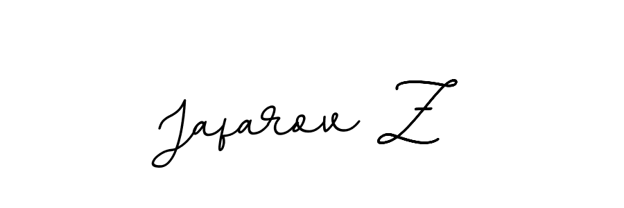 It looks lik you need a new signature style for name Jafarov Z. Design unique handwritten (BallpointsItalic-DORy9) signature with our free signature maker in just a few clicks. Jafarov Z signature style 11 images and pictures png
