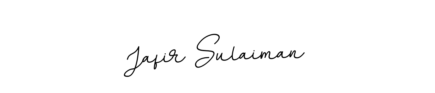 The best way (BallpointsItalic-DORy9) to make a short signature is to pick only two or three words in your name. The name Jafir Sulaiman include a total of six letters. For converting this name. Jafir Sulaiman signature style 11 images and pictures png