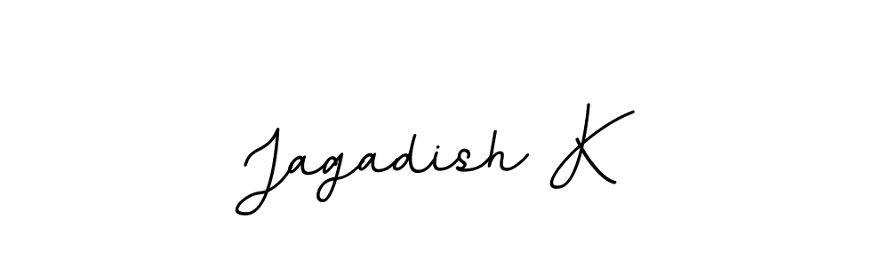 Make a beautiful signature design for name Jagadish K. With this signature (BallpointsItalic-DORy9) style, you can create a handwritten signature for free. Jagadish K signature style 11 images and pictures png