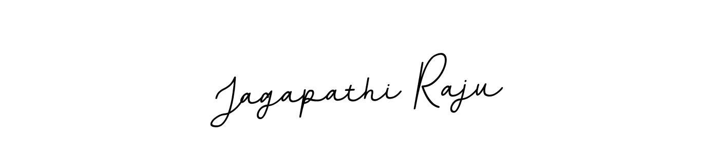 The best way (BallpointsItalic-DORy9) to make a short signature is to pick only two or three words in your name. The name Jagapathi Raju include a total of six letters. For converting this name. Jagapathi Raju signature style 11 images and pictures png