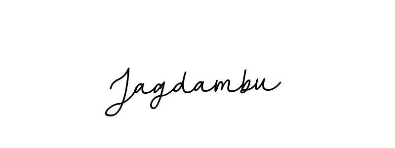 Use a signature maker to create a handwritten signature online. With this signature software, you can design (BallpointsItalic-DORy9) your own signature for name Jagdambu. Jagdambu signature style 11 images and pictures png