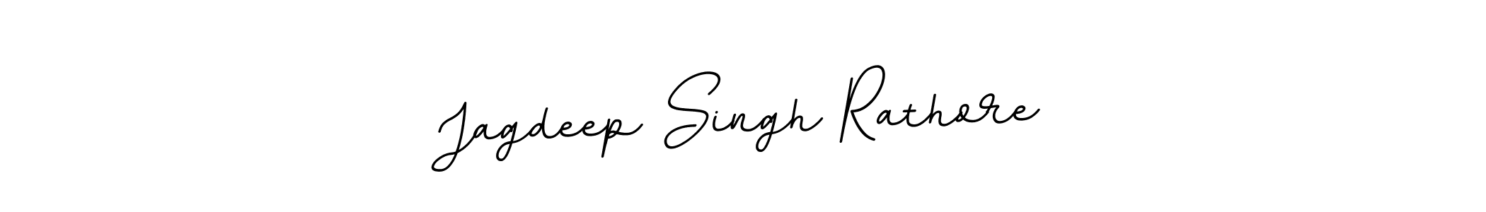 The best way (BallpointsItalic-DORy9) to make a short signature is to pick only two or three words in your name. The name Jagdeep Singh Rathore include a total of six letters. For converting this name. Jagdeep Singh Rathore signature style 11 images and pictures png