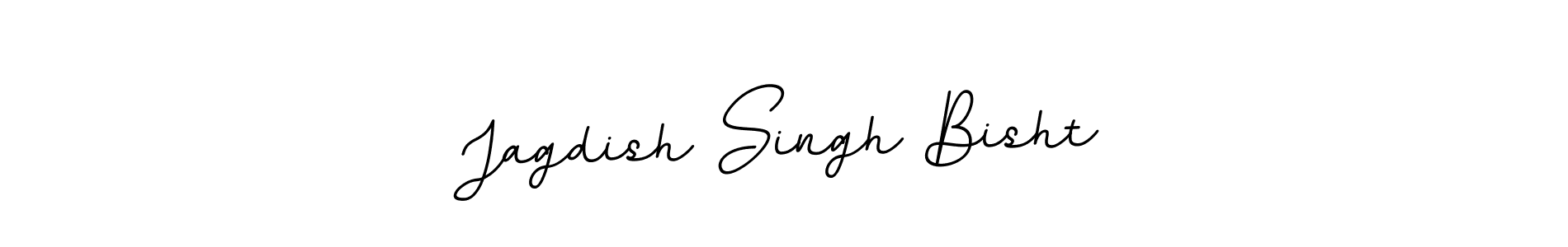 How to make Jagdish Singh Bisht name signature. Use BallpointsItalic-DORy9 style for creating short signs online. This is the latest handwritten sign. Jagdish Singh Bisht signature style 11 images and pictures png