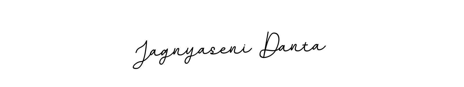 How to make Jagnyaseni Danta name signature. Use BallpointsItalic-DORy9 style for creating short signs online. This is the latest handwritten sign. Jagnyaseni Danta signature style 11 images and pictures png