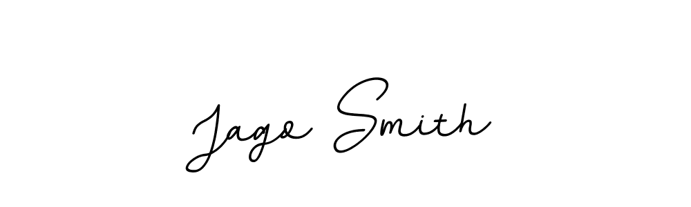 Create a beautiful signature design for name Jago Smith. With this signature (BallpointsItalic-DORy9) fonts, you can make a handwritten signature for free. Jago Smith signature style 11 images and pictures png