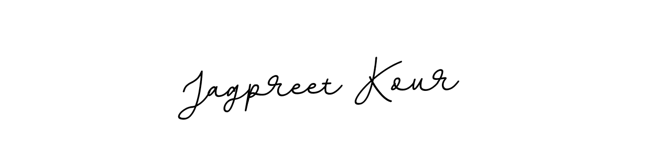 Make a beautiful signature design for name Jagpreet Kour. With this signature (BallpointsItalic-DORy9) style, you can create a handwritten signature for free. Jagpreet Kour signature style 11 images and pictures png