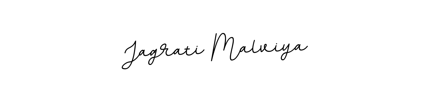 Make a beautiful signature design for name Jagrati Malviya. With this signature (BallpointsItalic-DORy9) style, you can create a handwritten signature for free. Jagrati Malviya signature style 11 images and pictures png
