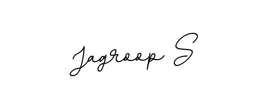 Create a beautiful signature design for name Jagroop S. With this signature (BallpointsItalic-DORy9) fonts, you can make a handwritten signature for free. Jagroop S signature style 11 images and pictures png